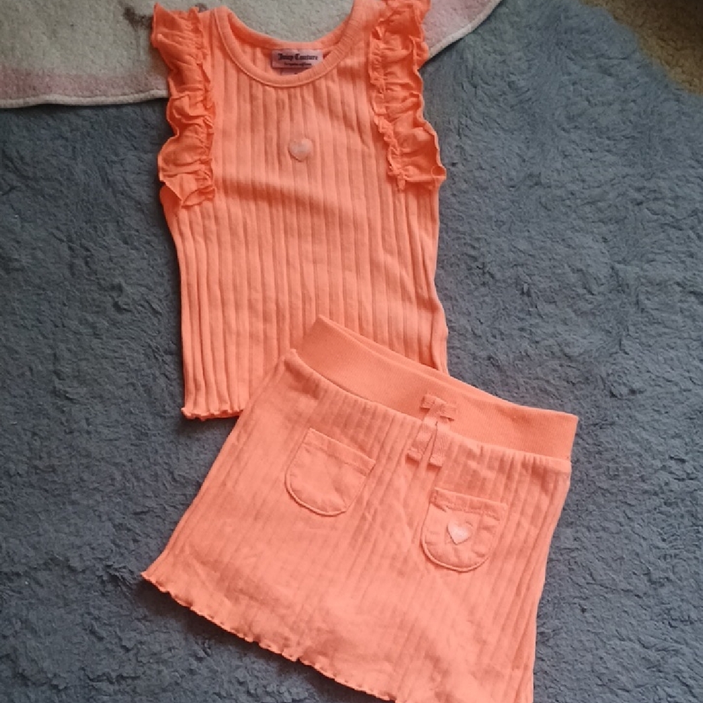 Juicy Couture Orange Kids Matching Set